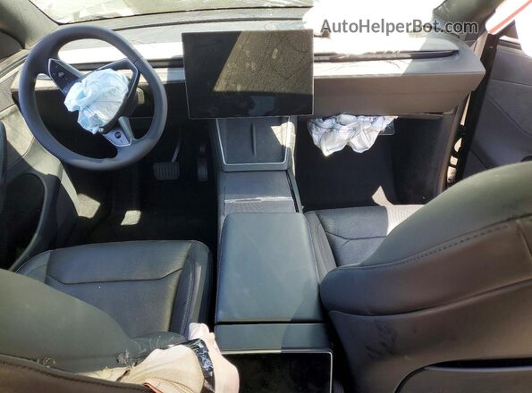 7SAYGDED6TF629837 2026 TESLA MODEL Черный Вид панели приборов