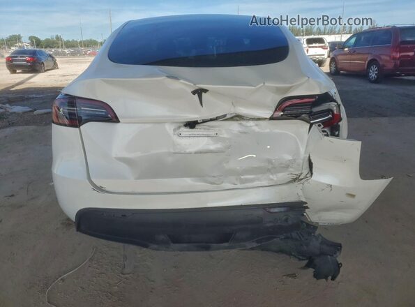 7SAYGDED7SF216131 2025 TESLA MODEL White Widok z tyłu