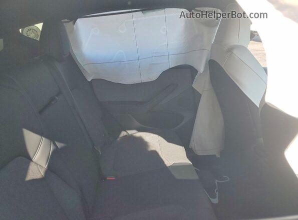 7SAYGDED7TA724596 2026 TESLA MODEL Белый Вид задних сидений