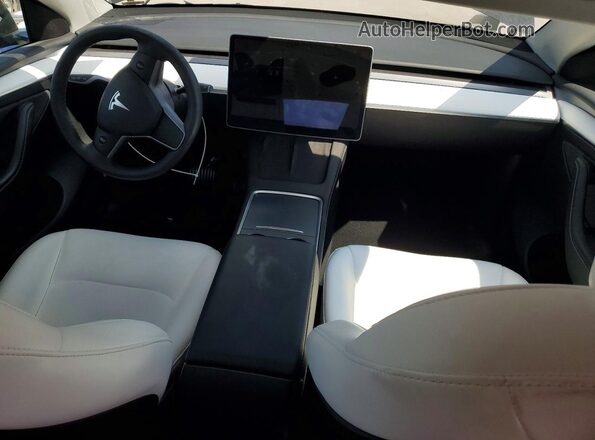7SAYGDED8RF230355 2024 TESLA MODEL Black Widok deski rozdzielczej