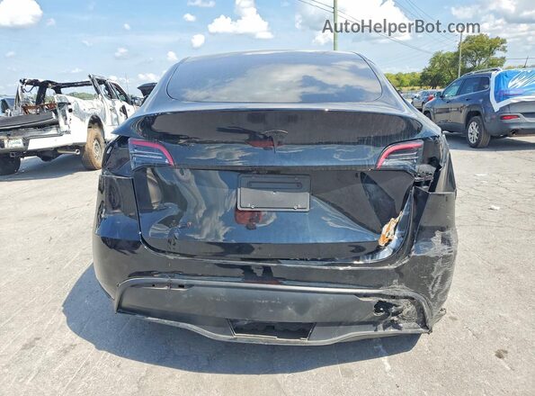 7SAYGDED8RF230355 2024 TESLA MODEL Black Widok z tyłu