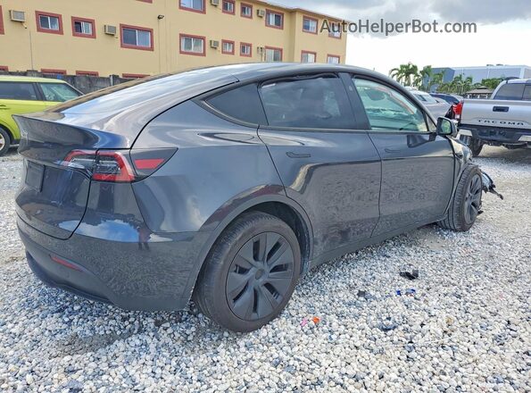 7SAYGDED8SF231737 2025 TESLA MODEL Черный Задняя правая четверть