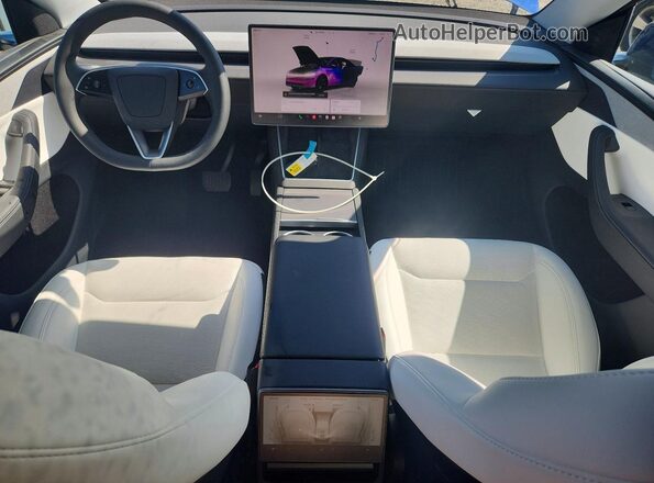 7SAYGDED8TA469179 2026 TESLA MODEL Blue წინა პანელის ხედი