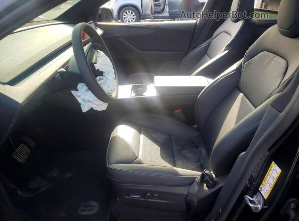 7SAYGDED8TA692659 2026 TESLA MODEL Black წინა სალონის ხედი