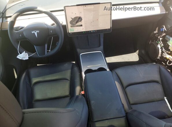 7SAYGDED9RF118244 2024 TESLA MODEL Gray წინა პანელის ხედი