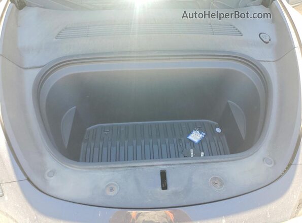 7SAYGDED9RF118244 2024 TESLA MODEL Gray უკანა სალონის ხედი