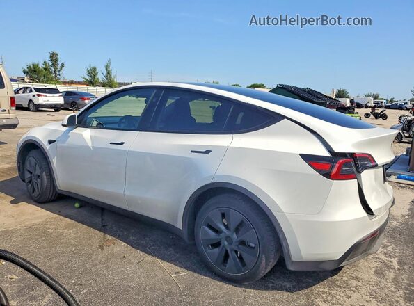 7SAYGDED9SA377402 2025 TESLA MODEL White Tył lewy