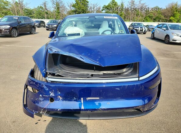 7SAYGDED9TA446994 2026 TESLA MODEL Blue წინა ხედი