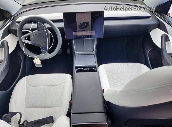 7SAYGDEDXTF427857 2026 TESLA MODEL Charcoal Вид панелі приладів