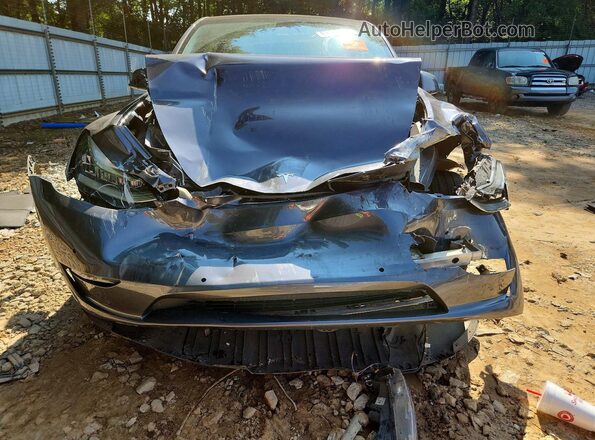 7SAYGDEE0NF320439 2022 TESLA MODEL Серый Вид задней части салона