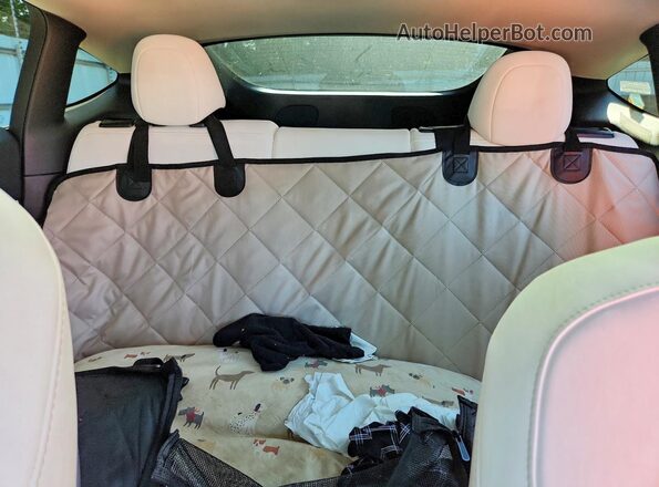 7SAYGDEE0NF320439 2022 TESLA MODEL Серый Вид задних сидений