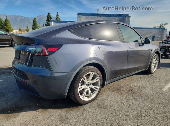 7SAYGDEE0NF338598 2022 TESLA MODEL Угольный Задняя правая четверть