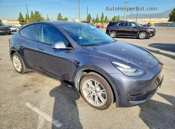 7SAYGDEE0NF338598 2022 TESLA MODEL Угольный Передняя правая четверть