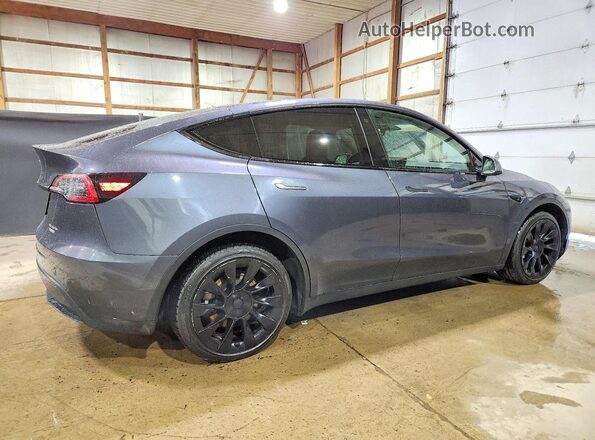 7SAYGDEE0NF386103 2022 TESLA MODEL Серый Задняя правая четверть