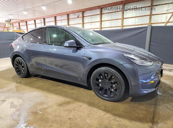 7SAYGDEE0NF386103 2022 TESLA MODEL Серый Передняя правая четверть