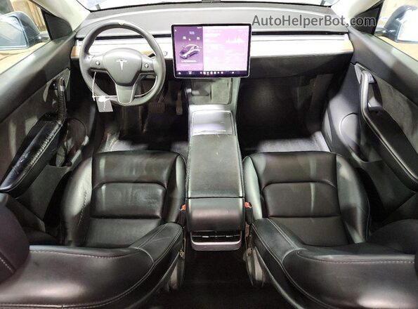 7SAYGDEE0NF386103 2022 TESLA MODEL Серый Вид панели приборов