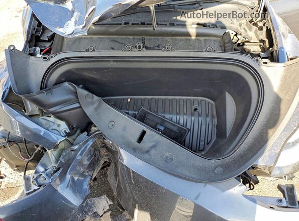 7SAYGDEE0PA030475 2023 TESLA MODEL Charcoal უკანა სალონის ხედი