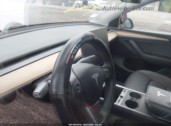 7SAYGDEE0PA183390 2023 TESLA MODEL Y Black უკანა ხედი