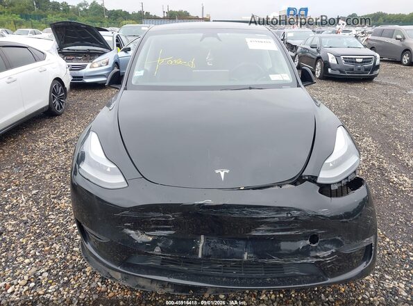 7SAYGDEE0PA183390 2023 TESLA MODEL Y Black წინა პანელის ხედი