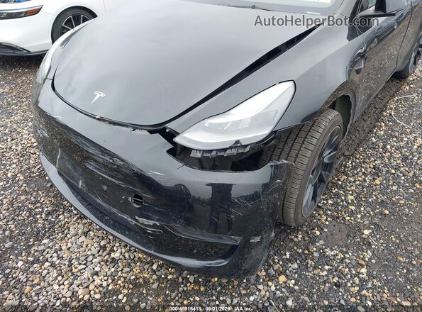 7SAYGDEE0PA183390 2023 TESLA MODEL Y Black წინა ხედი