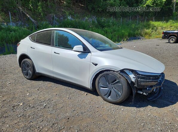7SAYGDEE0TA448500 2026 TESLA MODEL White Передня права чверть