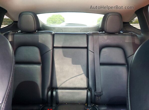 7SAYGDEE1NF307103 2022 TESLA MODEL Белый Вид задних сидений