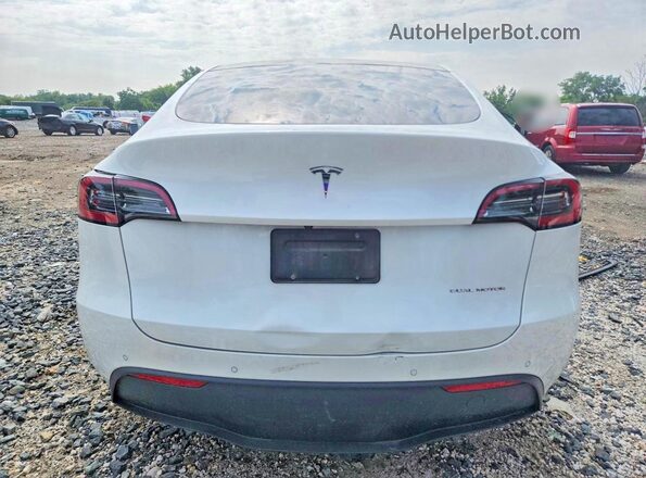 7SAYGDEE1NF331501 2022 TESLA MODEL White უკანა ხედი