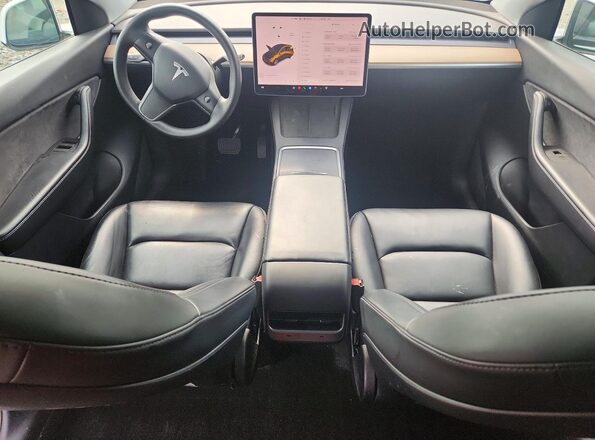 7SAYGDEE1NF331501 2022 TESLA MODEL White წინა პანელის ხედი