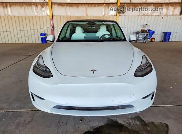 7SAYGDEE1NF367429 2022 TESLA MODEL White Vista frontal