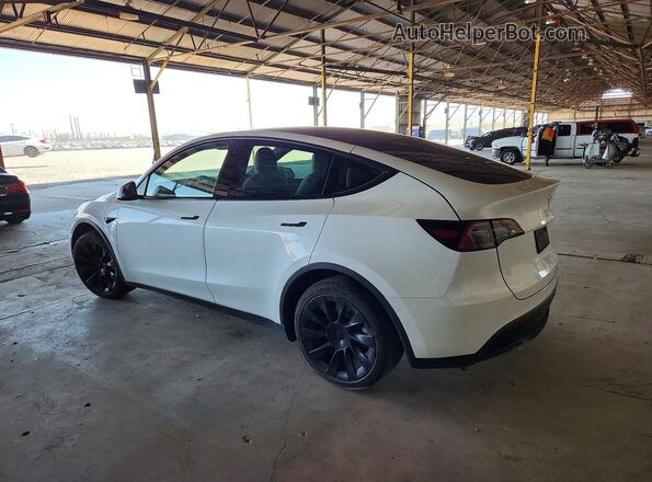 7SAYGDEE1NF367429 2022 TESLA MODEL White Trasero izquierdo