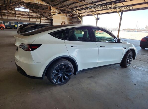 7SAYGDEE1NF367429 2022 TESLA MODEL White Trasero derecho