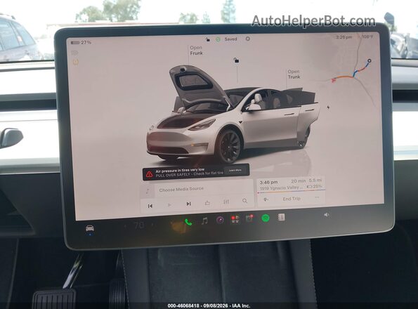 7SAYGDEE1PF751648 2023 TESLA MODEL Y White 