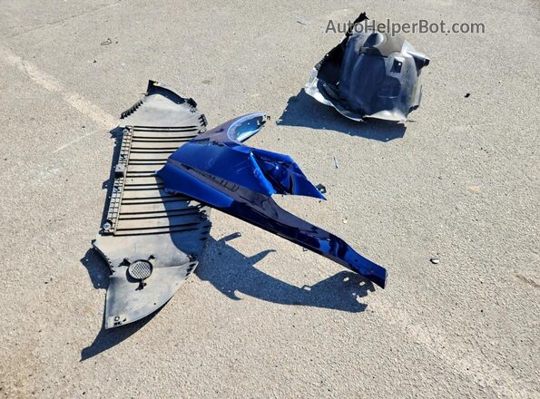 7SAYGDEE1PF835307 2023 TESLA MODEL Blue Engine compartment view