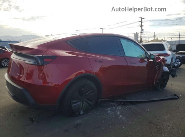 7SAYGDEE1TF570205 2026 TESLA MODEL Burgundy Հետևի աջ