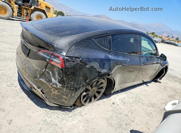 7SAYGDEE2NA019460 2022 TESLA MODEL Black Tył prawy