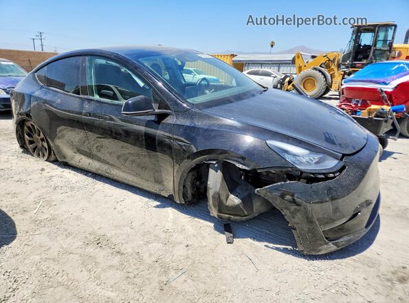 7SAYGDEE2NA019460 2022 TESLA MODEL Black Przód prawy