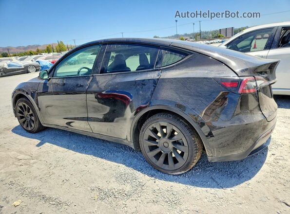 7SAYGDEE2NA019460 2022 TESLA MODEL Black Tył lewy