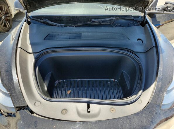 7SAYGDEE2NA019460 2022 TESLA MODEL Black Widok komory silnika