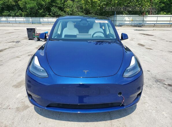 7SAYGDEE2PF857929 2023 TESLA MODEL Синий Вид спереди