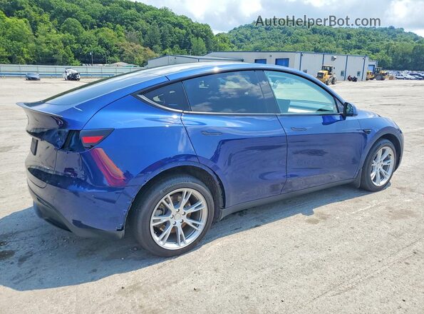 7SAYGDEE2PF857929 2023 TESLA MODEL Синий Задняя правая четверть