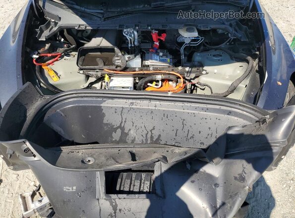 7SAYGDEE2RA243575 2024 TESLA MODEL Угольный Вид задней части салона