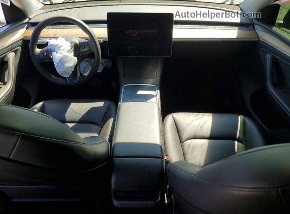 7SAYGDEE2RA243575 2024 TESLA MODEL Угольный Вид панели приборов