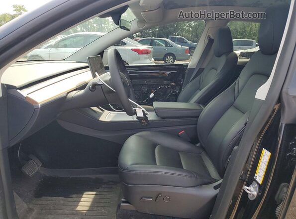 7SAYGDEE2SF291800 2025 TESLA MODEL Black Սալոնի դիմացի տեսք