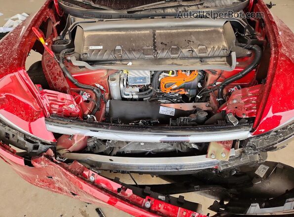 7SAYGDEE2TF656879 2026 TESLA MODEL Red უკანა სალონის ხედი