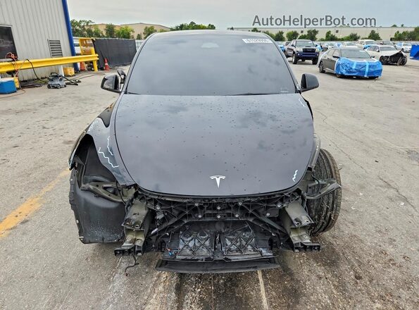 7SAYGDEE3NA015482 2022 TESLA MODEL Черный Вид спереди