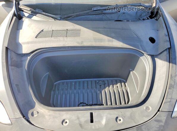 7SAYGDEE3NF348039 2022 TESLA MODEL Gray უკანა სალონის ხედი