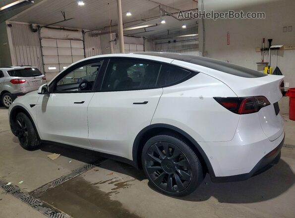 7SAYGDEE3NF354472 2022 TESLA MODEL White Задня ліва чверть