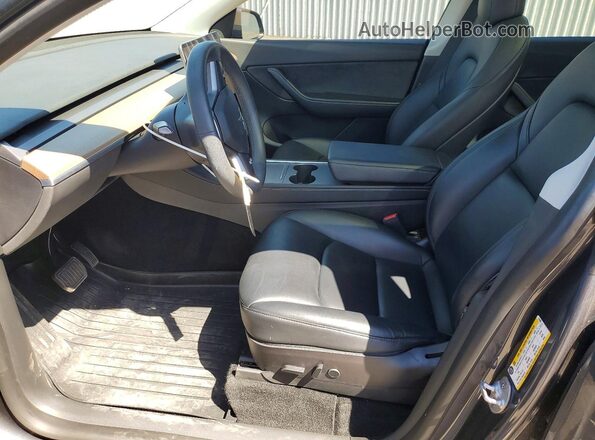 7SAYGDEE3NF424066 2022 TESLA MODEL Gray წინა სალონის ხედი