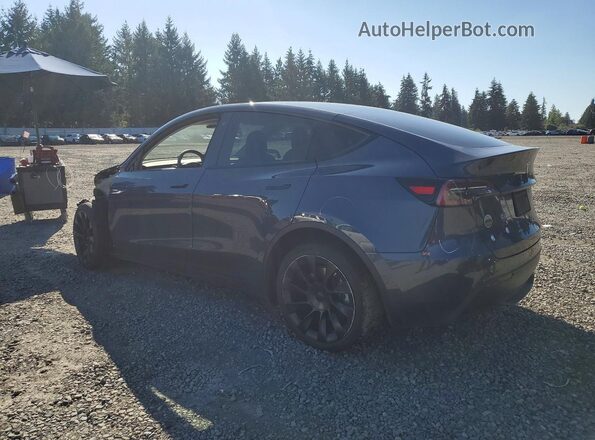 7SAYGDEE3NF459061 2022 TESLA MODEL Gray Rear left