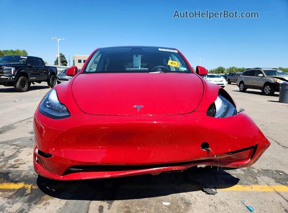7SAYGDEE3PA064670 2023 TESLA MODEL Red Դիմացի տեսք